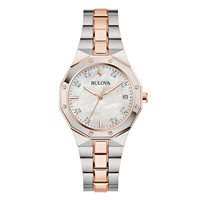 Orologio Bulova Donna Octagon lady in Acciaio 98P235 - 98P235